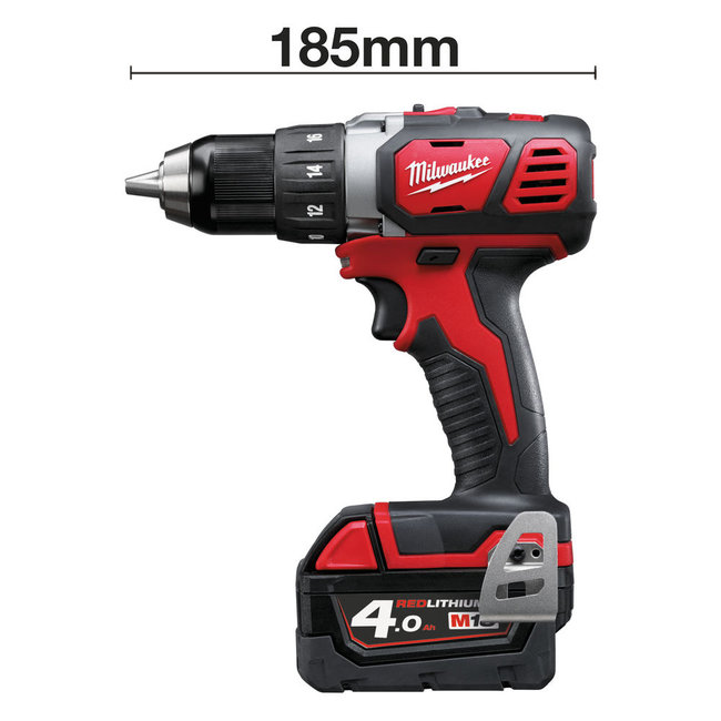 Milwaukee M18BDD-402C compact boorschroefmachine