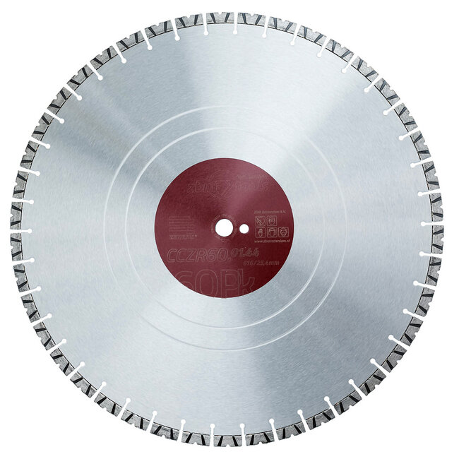 716/25,4x4,4mm Zenesis CCZR60 beton +60PK rood Edition-R