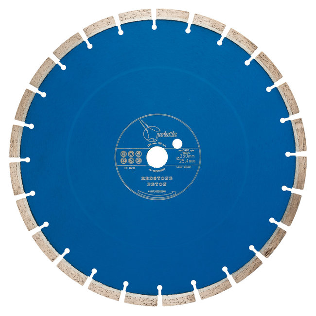 350/25,4mm Pristis Redstone Beton li-blauw