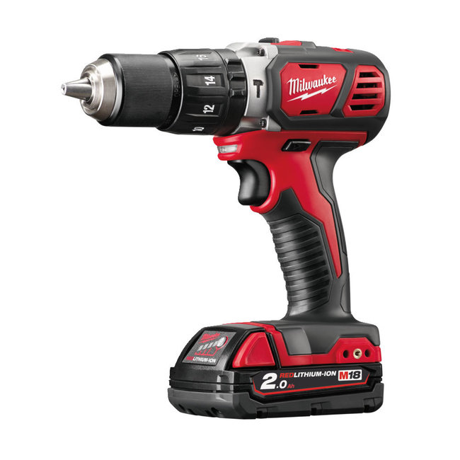Milwaukee M18BPD-202C compactslagboormachine