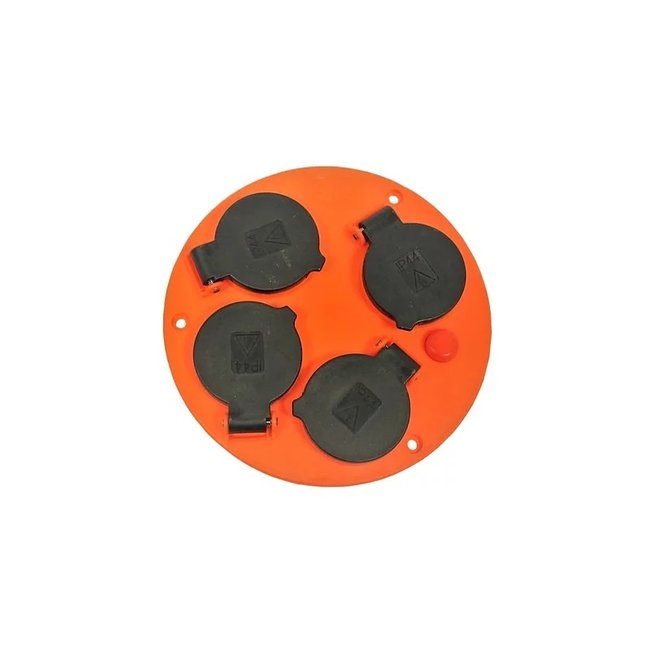 Kabelhasp.QwattPro EZ Winder 50 mtr neopr3x1,5qmm ZWART