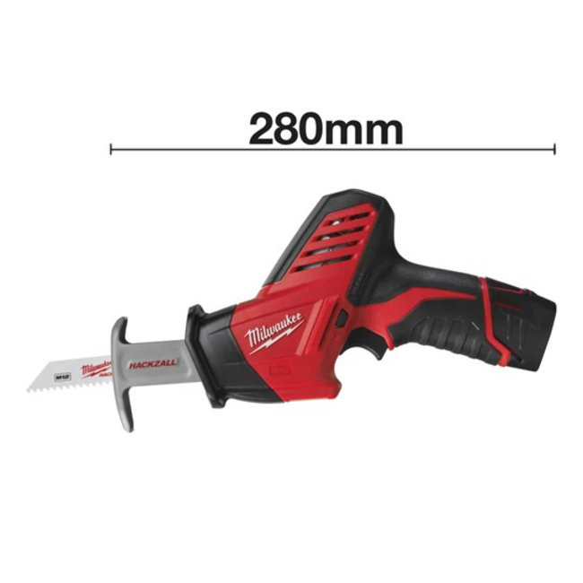 Milwaukee C12HZ-202C subcompactreciprozaagmachine