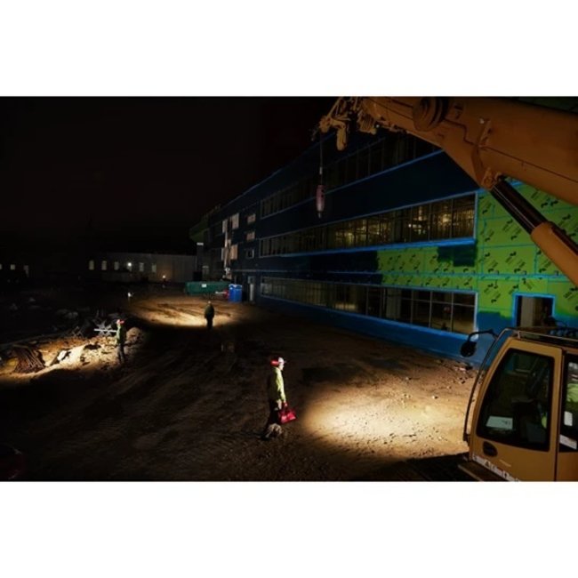 Milwaukee L4HL-VIS-301 LED USB REDLITHIUM helmlamp 600LUMEN