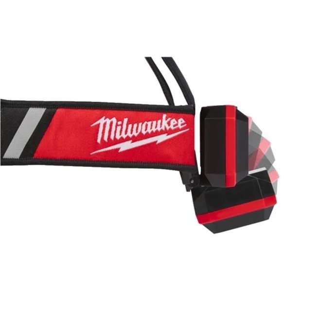Milwaukee L4HLRP-301 LED USB REDLITHIUM hoofdlamp 600LUMEN