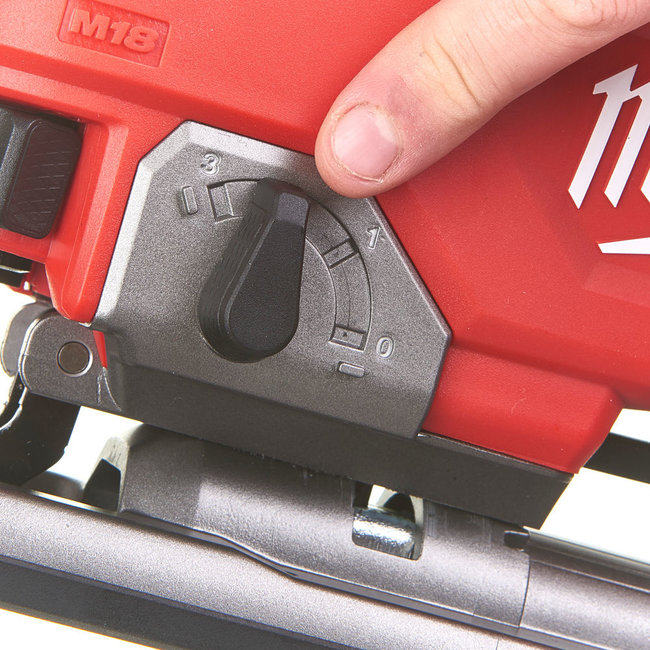Milwaukee M18FJS-502X FUEL decoupeerzaag bovengreep