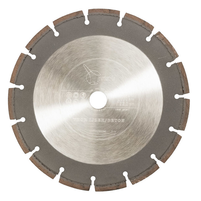 230/22,2mm Pristis Thor IJzer & Beton speciaal