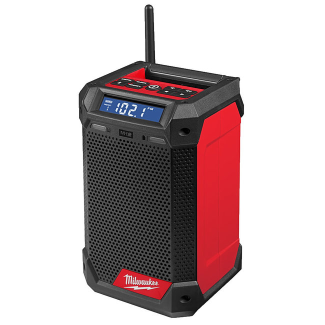 Milwaukee M12RCDAB+-0 DAB+bouwradio / incl. acculader
