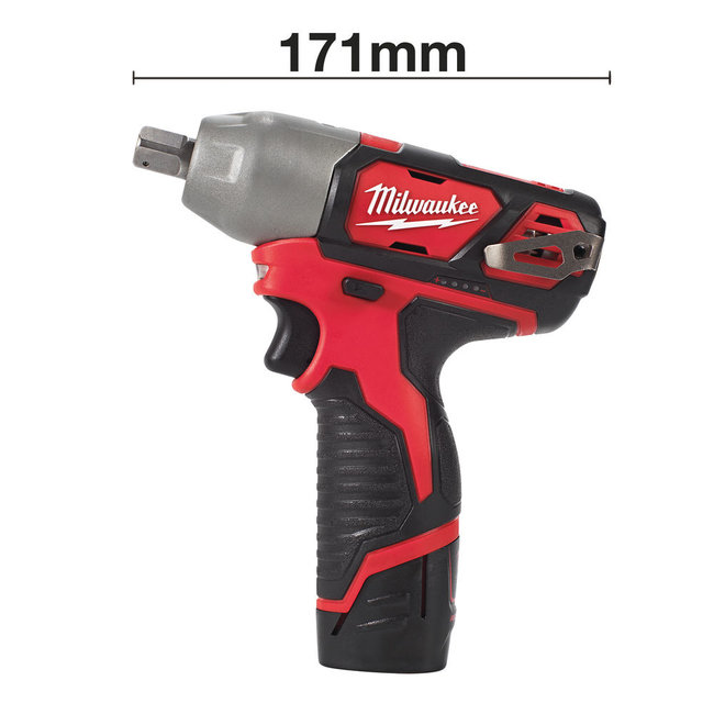 Milwaukee M12BIW12-202C slagmoersleutel 1/2" SD