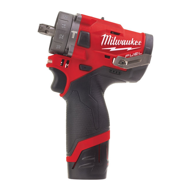 Milwaukee M12FPDX-202X boorschroefmachine tbv div.koppen