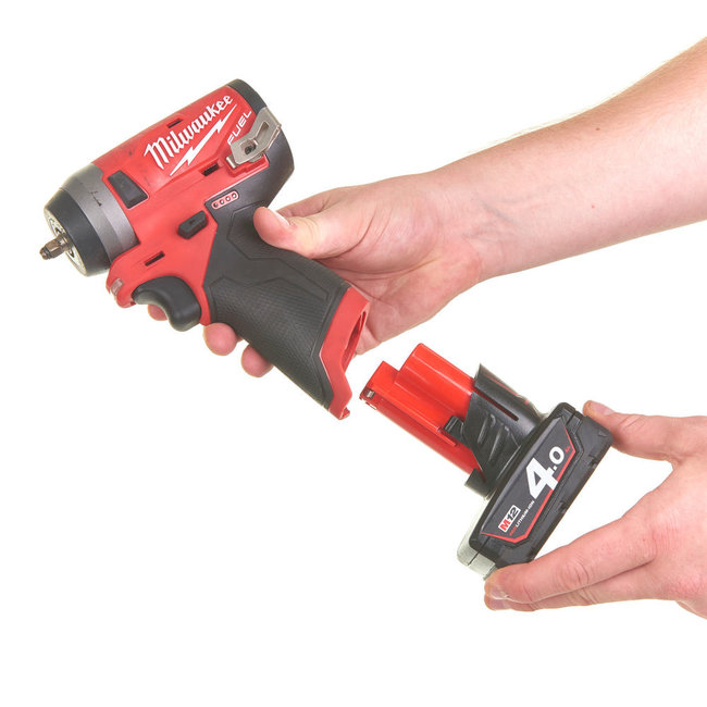 Milwaukee M12FIW14-0 FUEL slagmoersleutel 1/4" SD