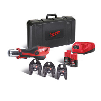 Milwaukee Milwaukee M12HPT-202C U hydraulische subcompact perstool Milwaukee Milwaukee M12HPT-202C U hydraulische subcompact perstool