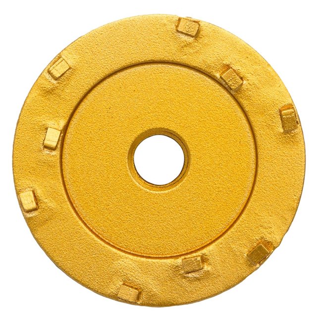 Pristis 070/M14 Pristis komschijf 9 PKD segm. Small Goud