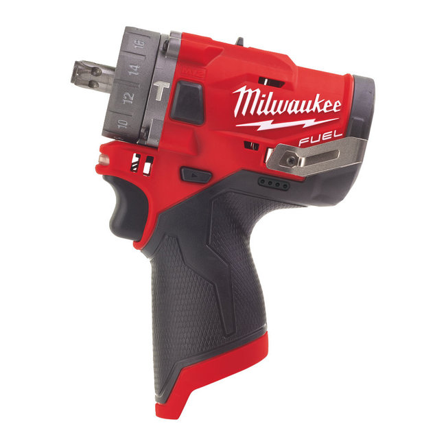 Milwaukee M12FPDX-0 boorschroefmachine tbv div.koppen