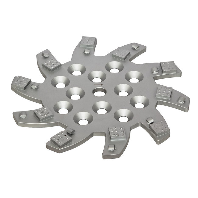 Schuurschijf 250mm 20 segm. NINJA Gemalen PKD Goud