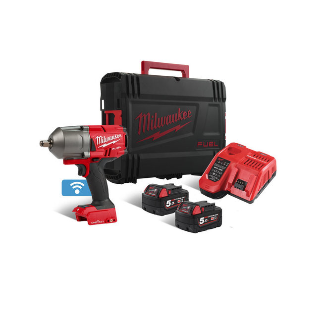 Milwaukee M18ONEFHIWF12-502X FUEL slagmoersleutel 1/2" SD