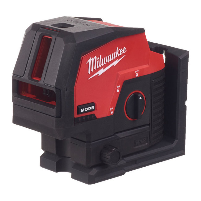 Milwaukee M12CLLP-0C groene kruislijnlaser/loodlaser