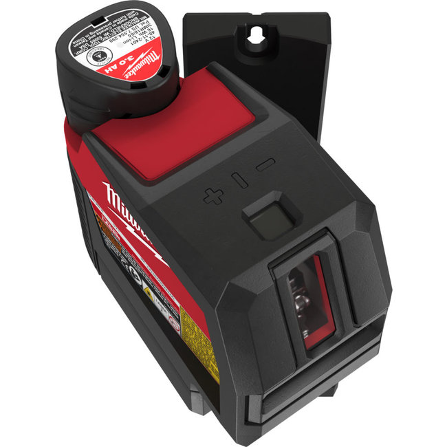 Milwaukee M12CLLP-301C groene kruislijnlaser/loodlaser