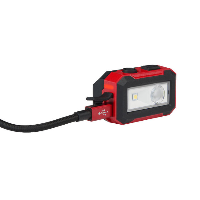 Milwaukee IRHL450 USB oplaadbare hoofdlamp