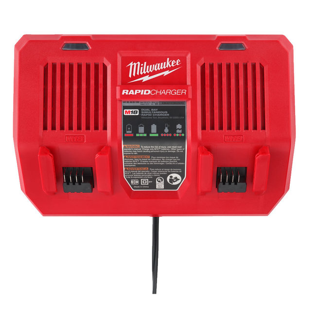 Milwaukee M18DFC Dual Bay Snellader