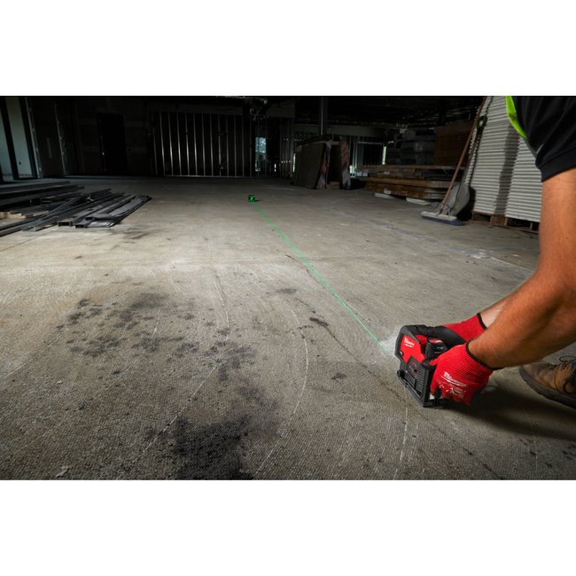 Milwaukee HI-VIST Laser richtplaat-extra goedzichtbaar