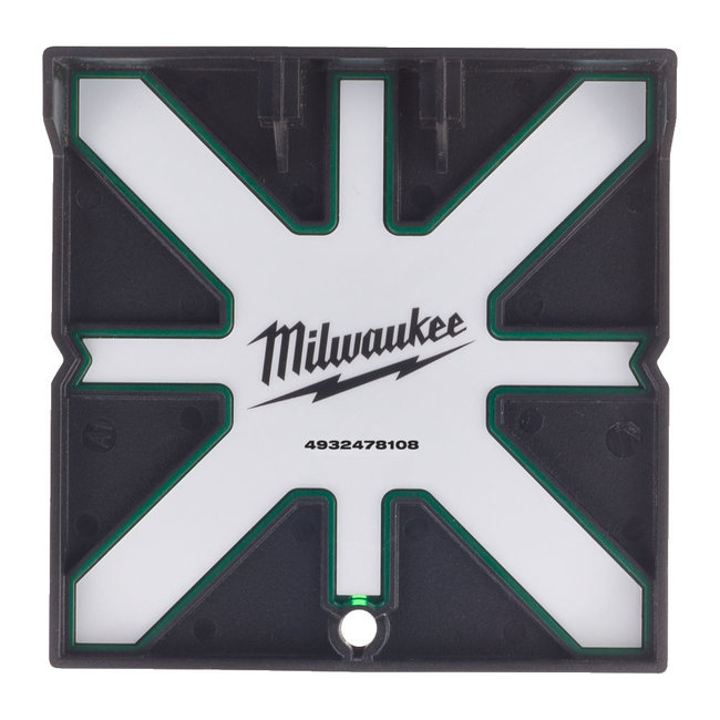 Milwaukee HI-VIST Laser richtplaat-extra goedzichtbaar