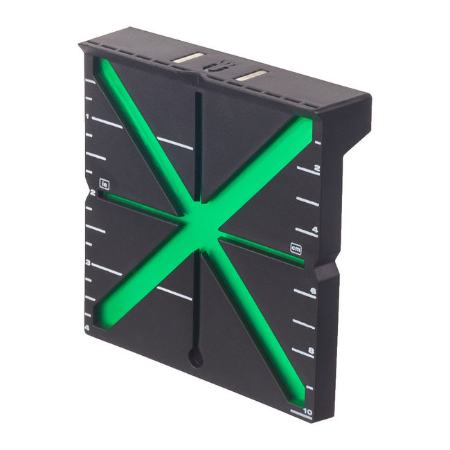 Milwaukee HI-VIST Laser richtplaat-extra goedzichtbaar