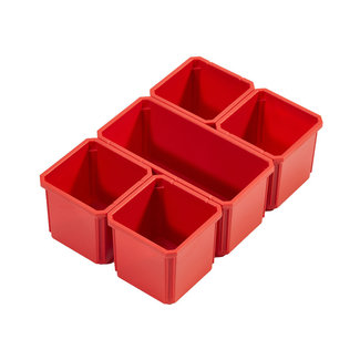 Milwaukee Milwaukee PACKOUT Losse Bakjes Organiser 5 stuks 4932478300 Milwaukee Milwaukee PACKOUT Losse Bakjes Organiser 5 stuks 4932478300