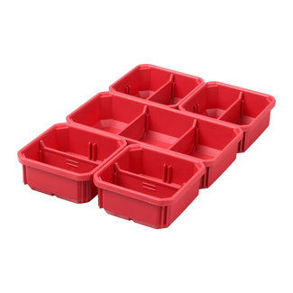 Milwaukee Milwaukee PACKOUT Losse Bakjes Slim Organiser 5 stuks