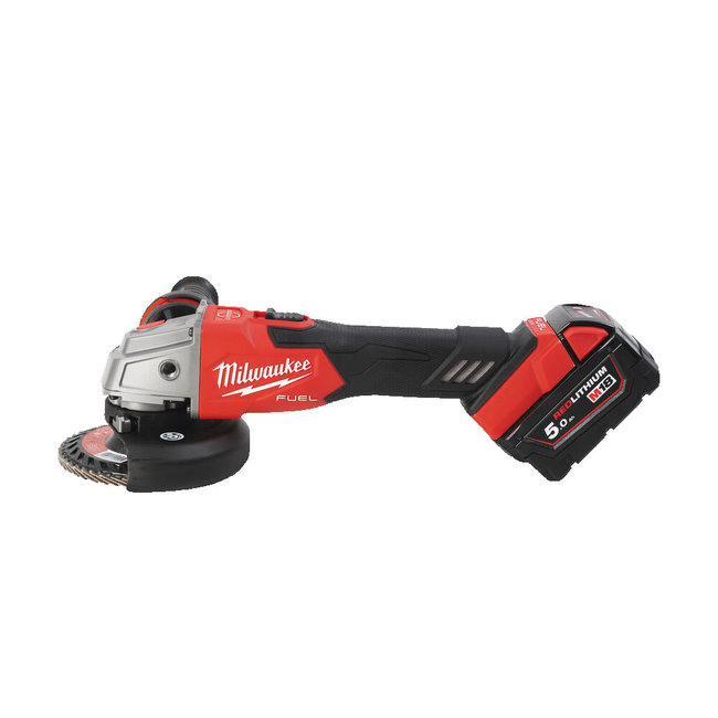 Milwaukee M18FSAG125XB-502X FUEL haakse slijpmachine 125mm