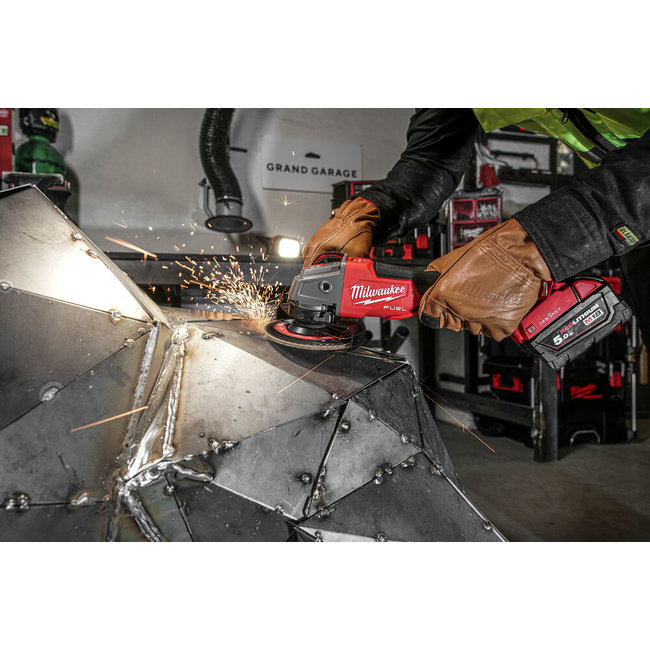 Milwaukee M18ONEFSAG125XPDB-502X ONE KEY haakse slijpmachine