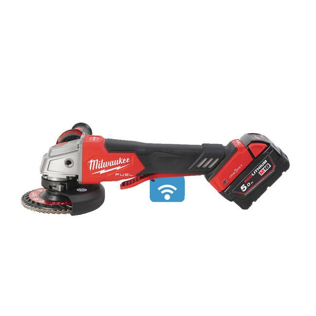 Milwaukee M18ONEFSAG125XPDB-502X ONE KEY haakse slijpmachine