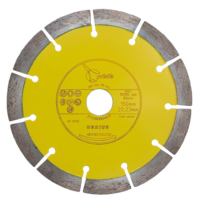 150/22,2mm Pristis Genius kalkzandst./bet. gevelklinker geel