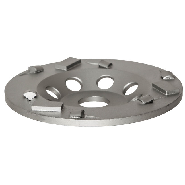 125/22,2mm Pristis komschijf PKD segm. / diamant Combi Goud