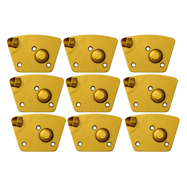 Schuurwings 1xPKD - 1xTCT DOP Blastrac 3xM6 - Goud