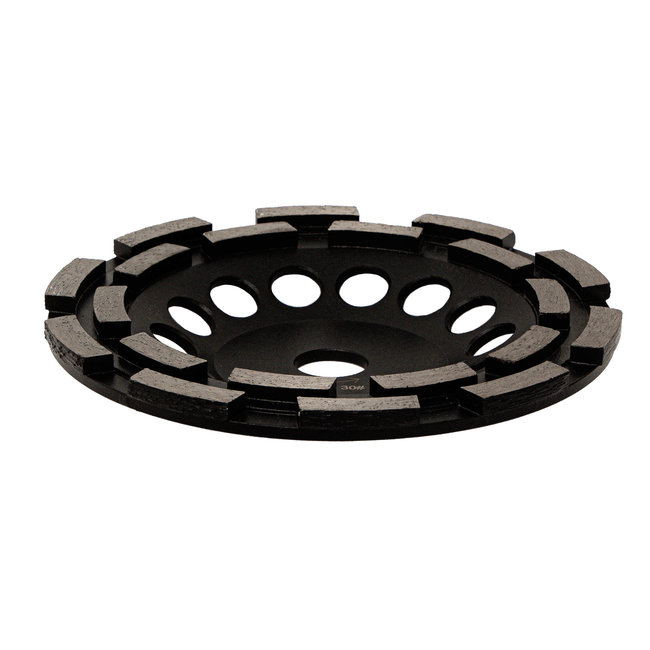 150/19,0mm Pristis komschijf 2 rij segm. Hard Zwart HILTI