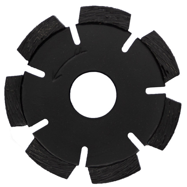 085/22,2x6,0mm Pristis cementvoegenfrees zwart Dia