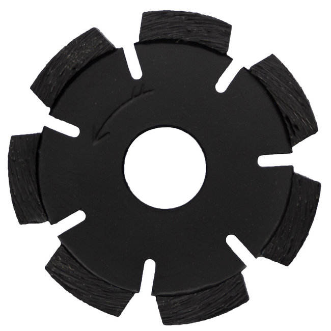 085/22,2x5,0mm Pristis cementvoegenfrees zwart Dia