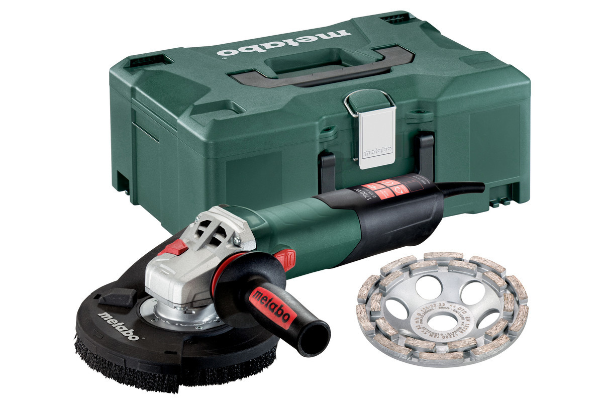 Land Bevestiging Boodschapper Betonslijpmachine Metabo RSEV 17-125 1700Watt incl Schijf - ZBM Nederland  B.V.