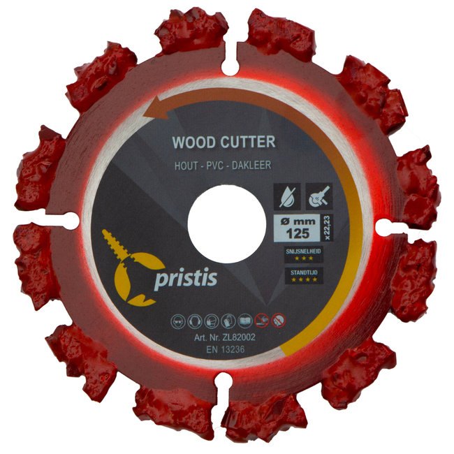 125/22,23 Pristis Woodcutter 20x6,0x10 12S Grof Blank