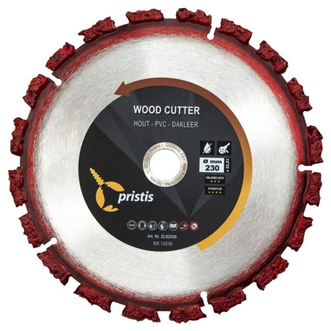 230/22,23 Pristis Woodcutter 20x6,0x10 20S Grof Blank