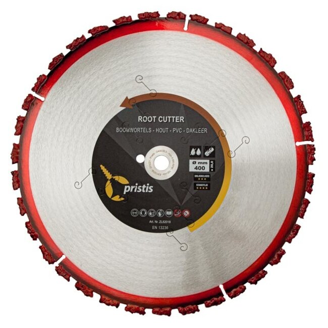 400/20,0 Pristis Rootcutter 20x6,0x10 35S Grof Blank