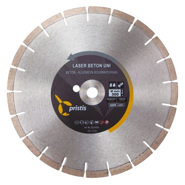 300/20,0 Pristis Laser Beton Uni 40x2,8x10 20S Blank