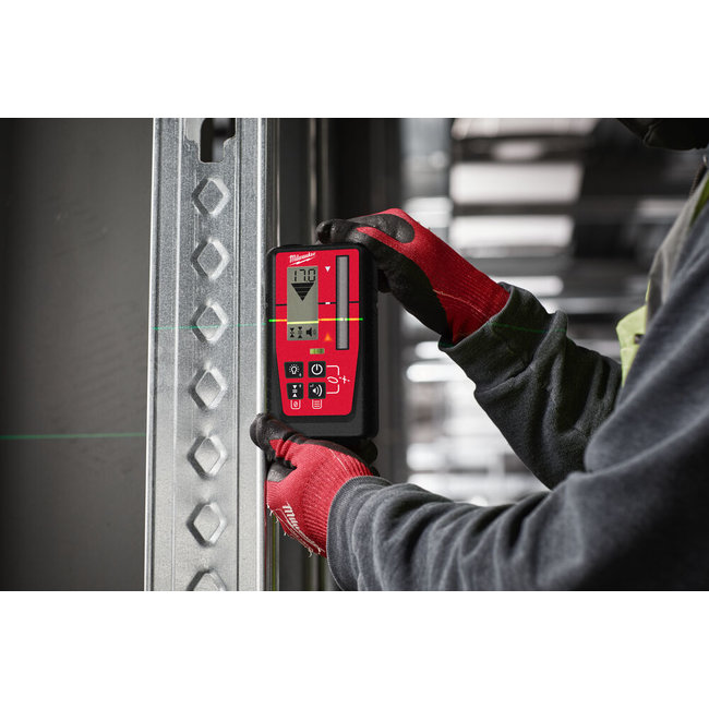 Milwaukee LRD100 Laser ontvanger Detector red/green