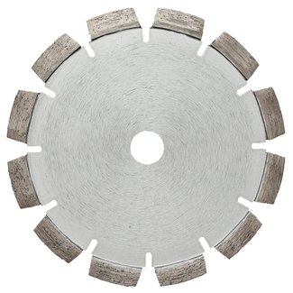 Pristis 125/22,2mm x 10mm Pristis V-Groef scheurenfrees beton Laser