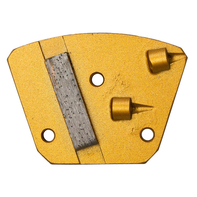 Schuurwings 2xPKD - 1xdiamant / Blastrac 3xM6 Rechts