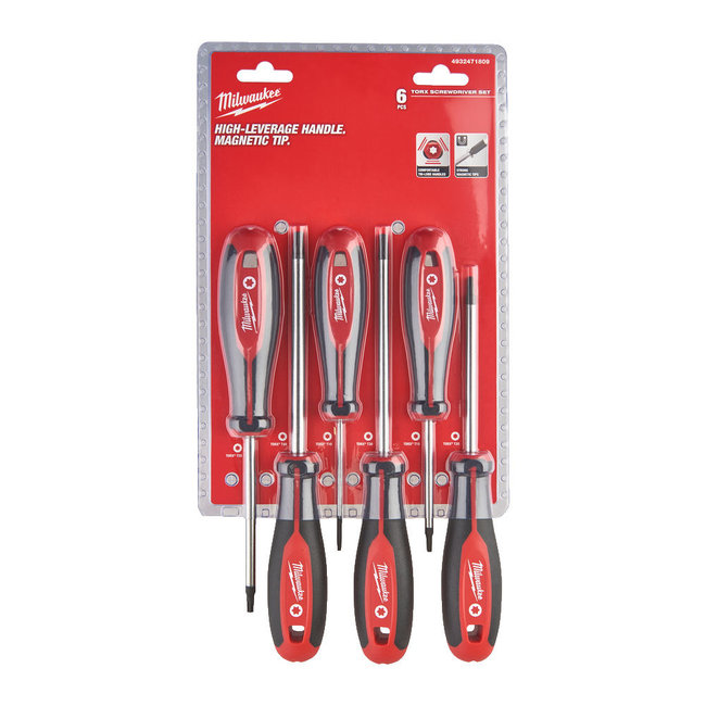 Milwaukee Tri-Lobe Schroevendraaierset TORX / 6 delig