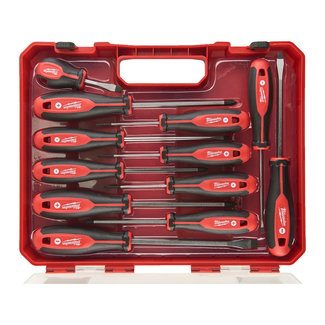 Milwaukee Milwaukee Tri-Lobe Schroevendraaierset 4 / 12 delig PZ/PH/SL Milwaukee Milwaukee Tri-Lobe Schroevendraaierset 4 / 12 delig PZ/PH/SL