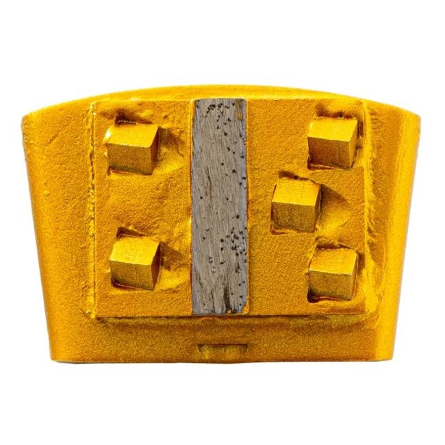 Schuurwings 5xPKD - 1xdiamant blok HTC Goud Links