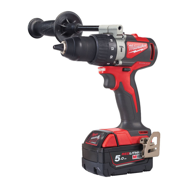 Milwaukee M18BLPD2-502X brushless slagboormachine