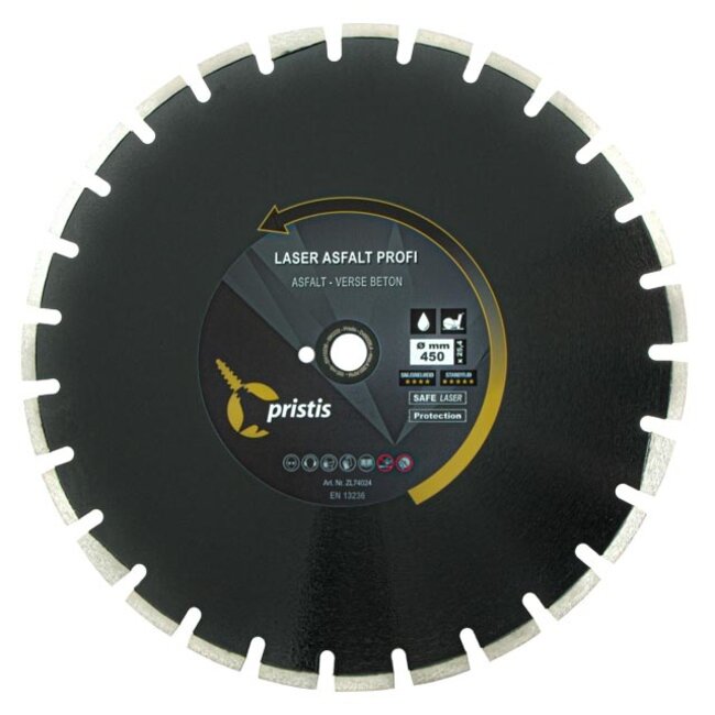 450/25,4 Pristis Lsr Asfalt Profi 40x3,4x10 27S Zwart